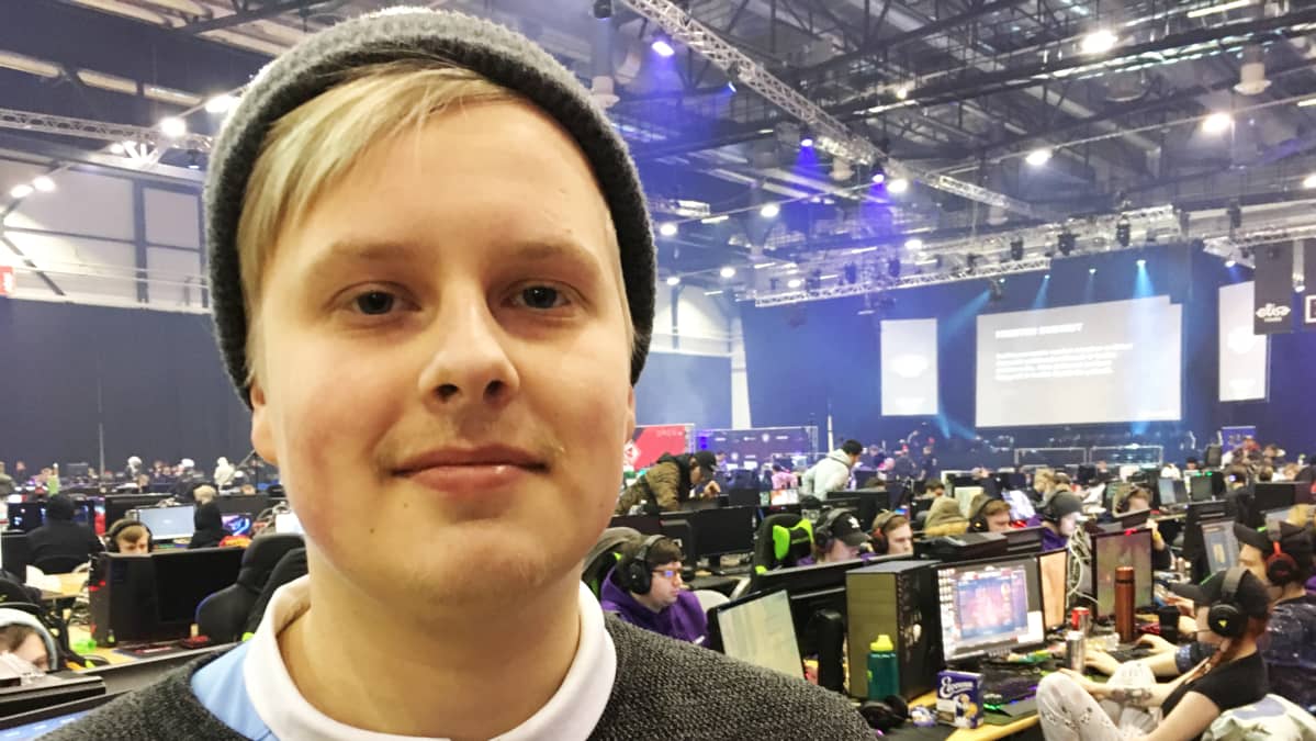 Riku-Petteri Vainio Huittisista laneilla Tampereella