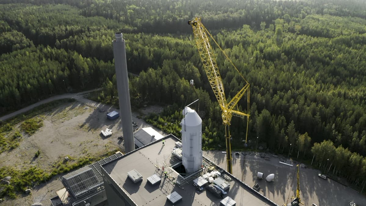 Westenergyn savukaasupesuri on käyttövalmiina loppuvuonna.