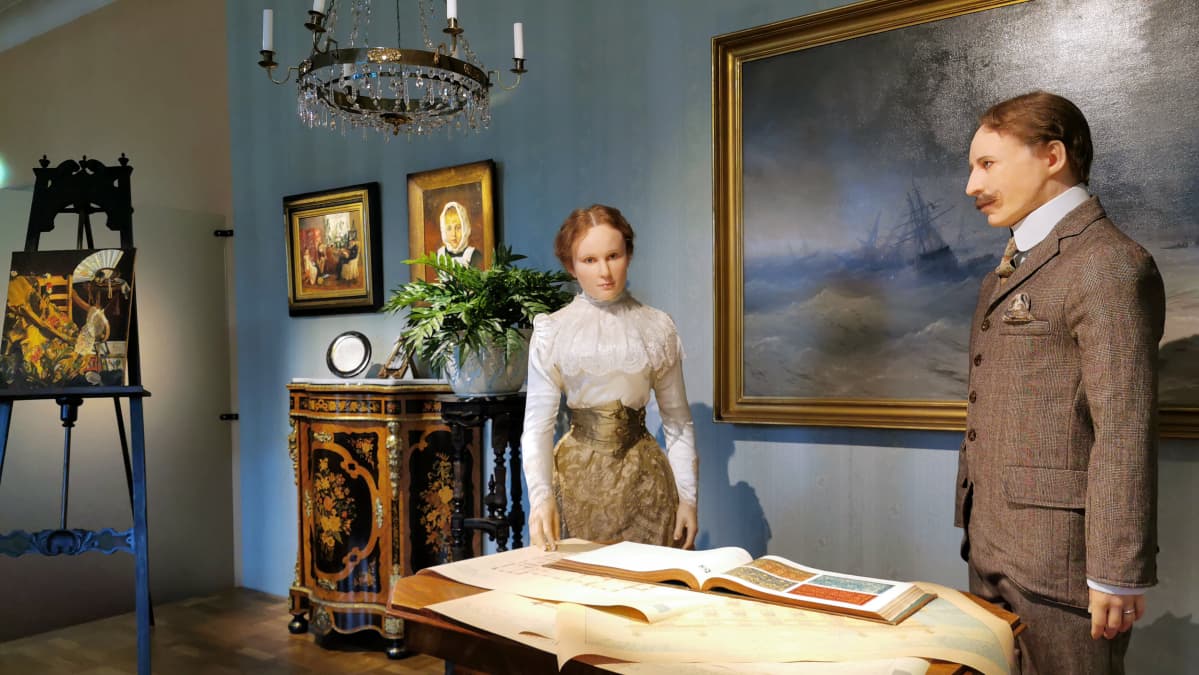 Nottbeckejä esittävät nuket Milavida-museossa