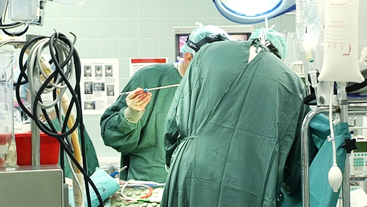 operating theatre.