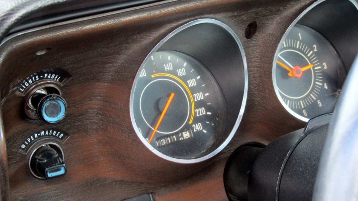 Dodge Chargerin mittaristo.