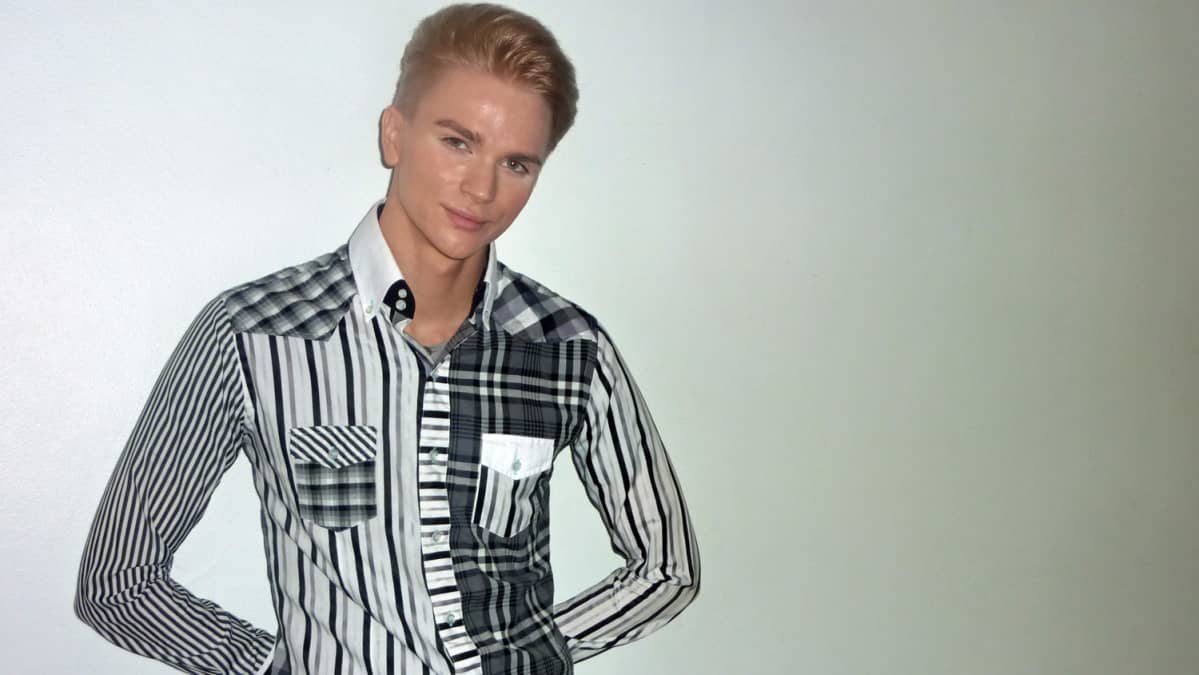 Best Model of Finland -kisan voittaja Christian Patrikainen.