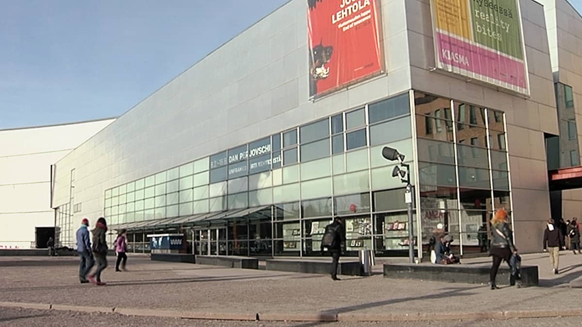 Nykytaiteen museo Kiasma Helsingissä.