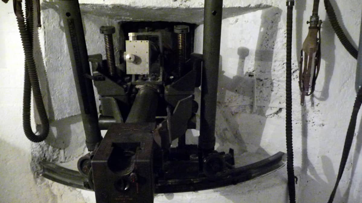 Korsutykki Joensuun bunkkerimuseossa
