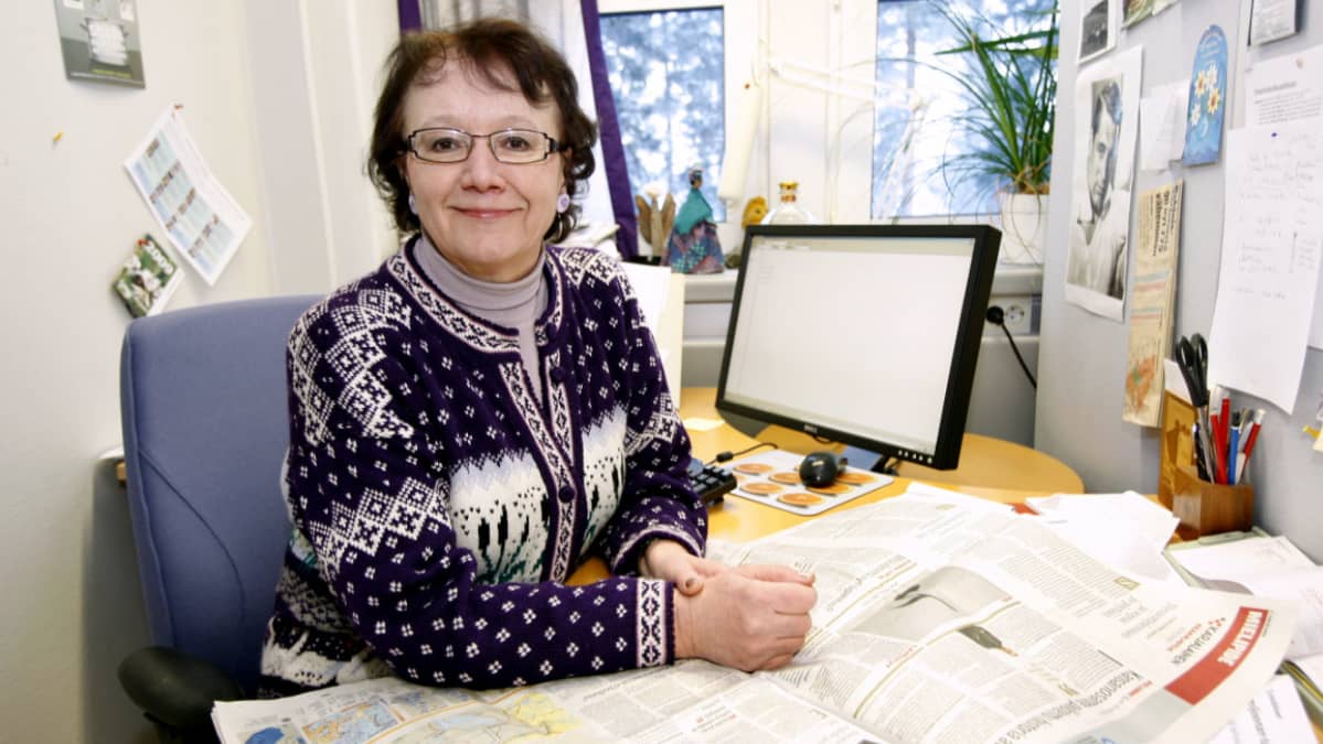 Sanomalehti Karjalaisen toimittaja Liisa Kuivalainen.
