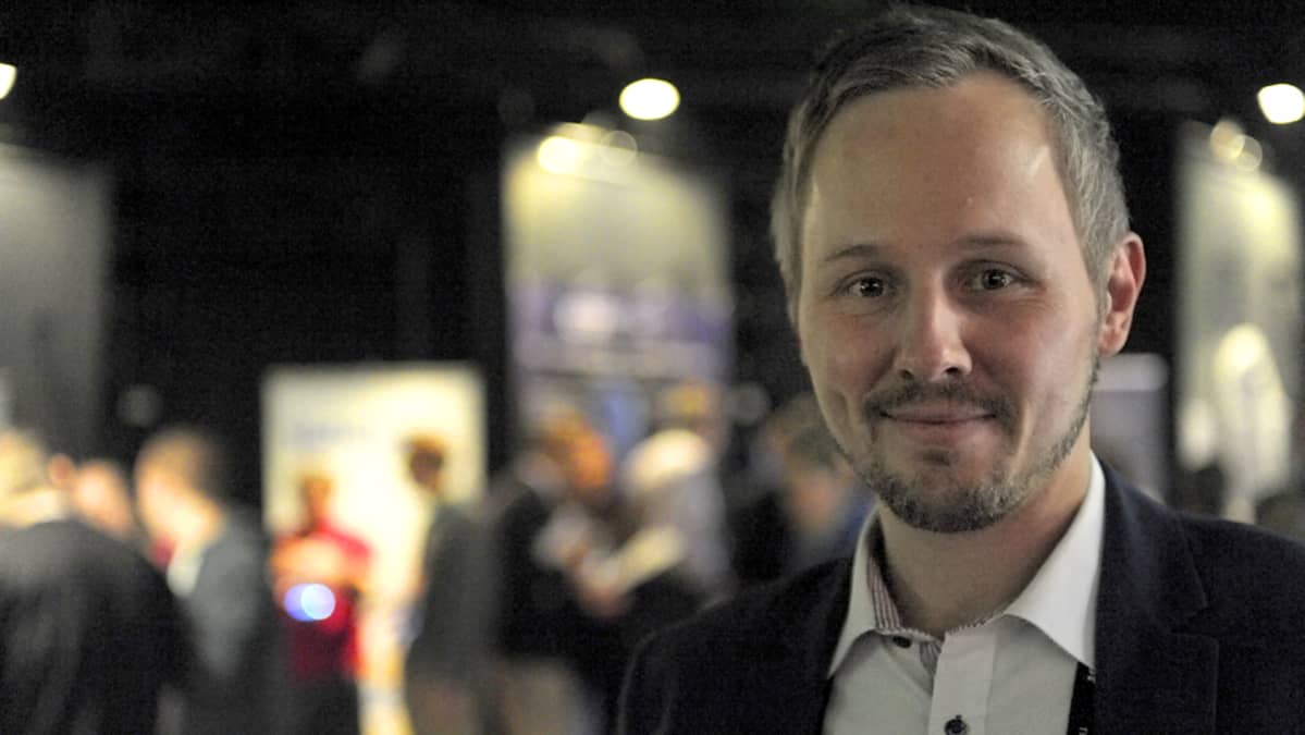 Fortumia edustava Jukka Meskanen.