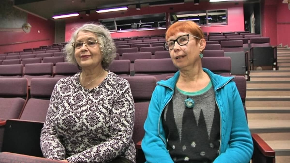 Annikki Saha ja Marja-Liisa Lintunen