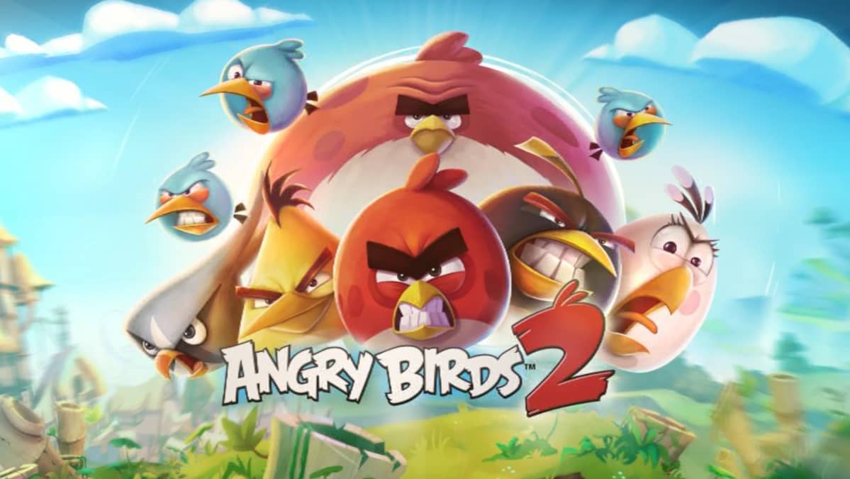 Angy Birds -mainoskuva.
