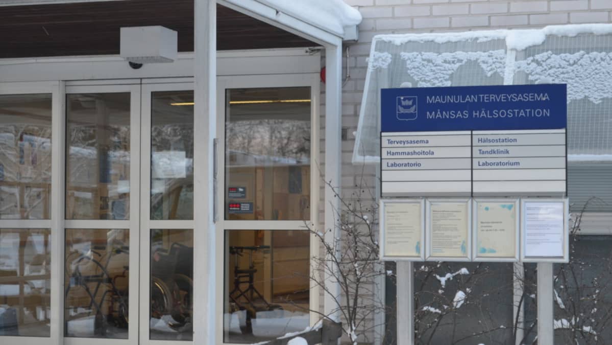 Maunulan terveysasema.