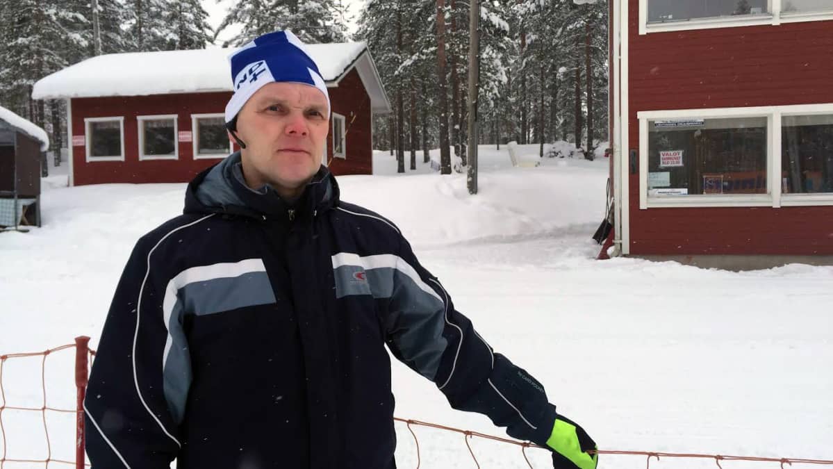 Etelä-Pohjanmaan maakuntaviestin kilpailunjohtaja Pentti Ahopelto.