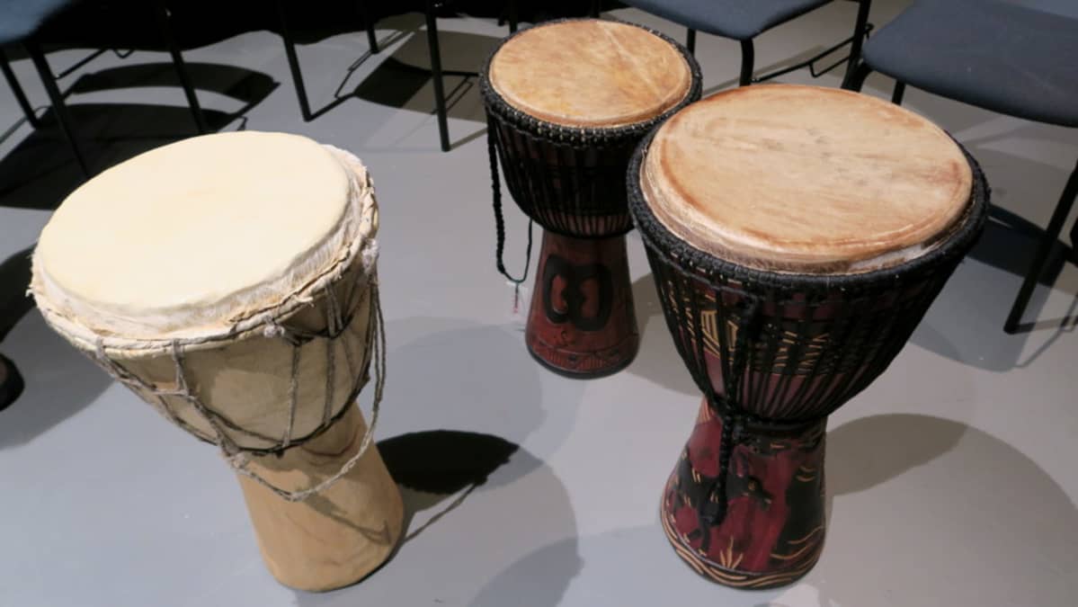 Djembe-rumpuja