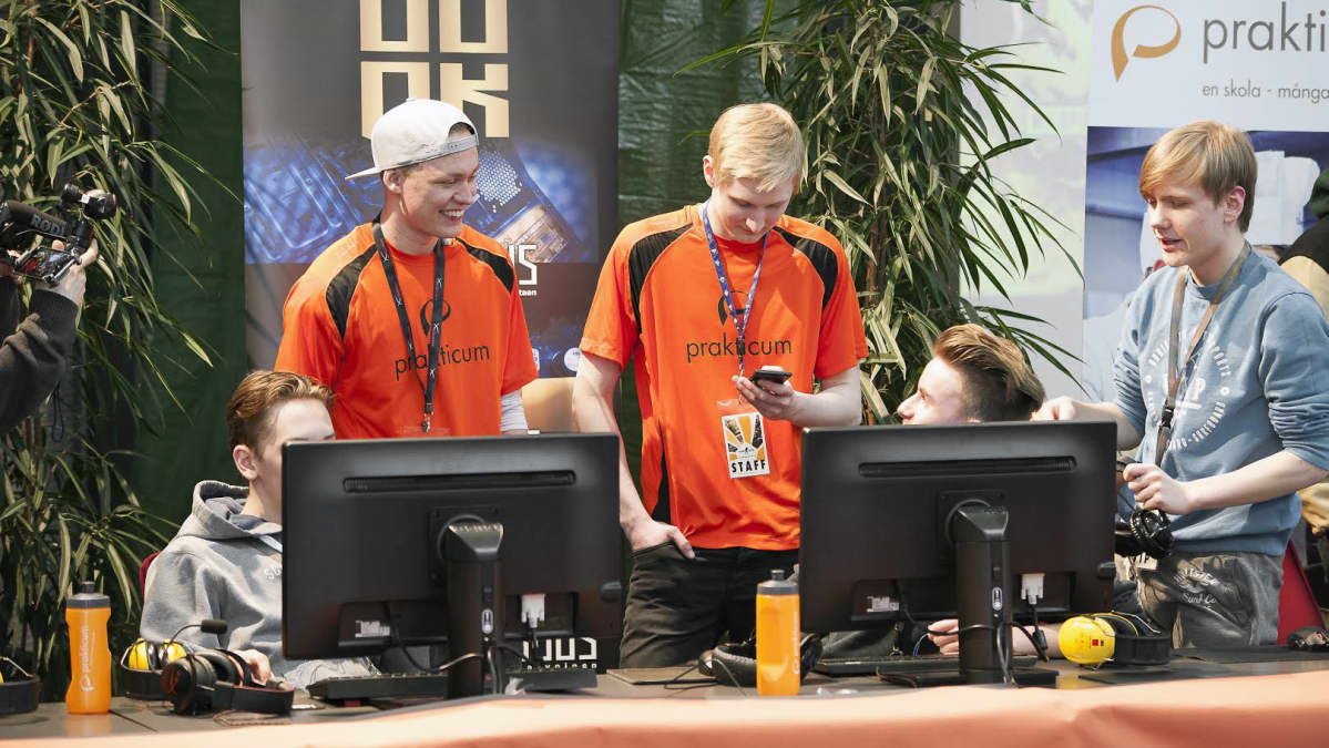 Jonathan Mattssonin kurssi järjesti keväällä suosikkipeli Counterstrike-turnauksen.