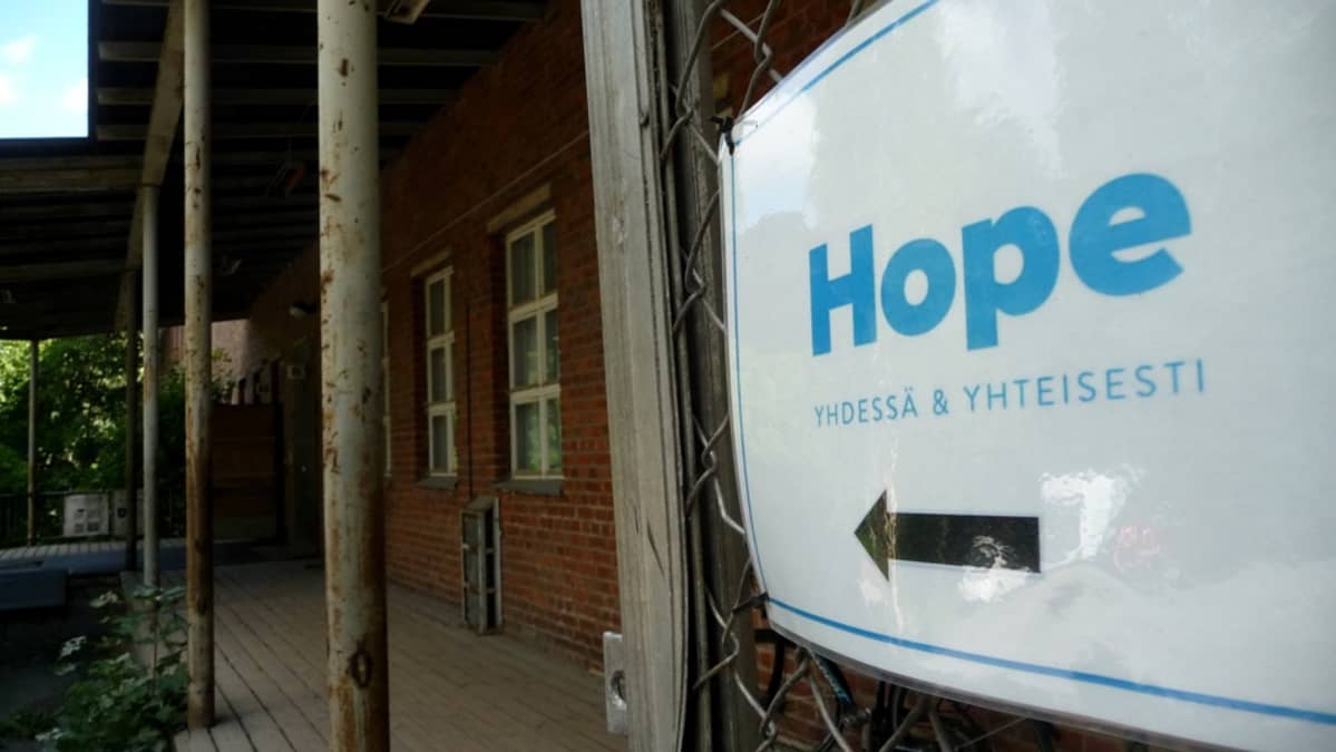 Hope Tampereen sisäänkäynti
