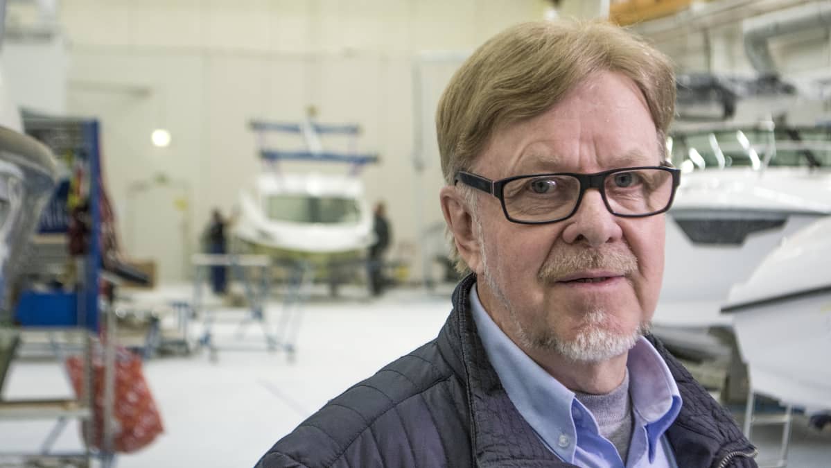 Toimitusjohtaja Raimo Sonninen, Bella-Veneet Oy.