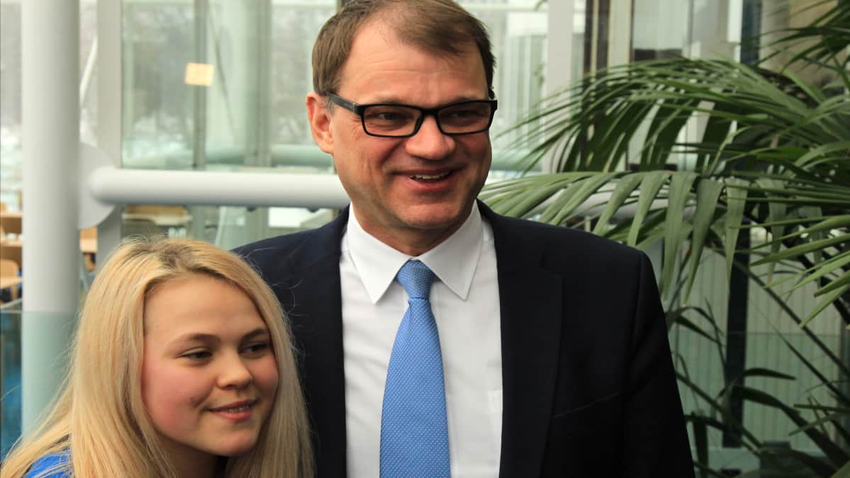 Katariina Räikkönen ja Juha Sipilä
