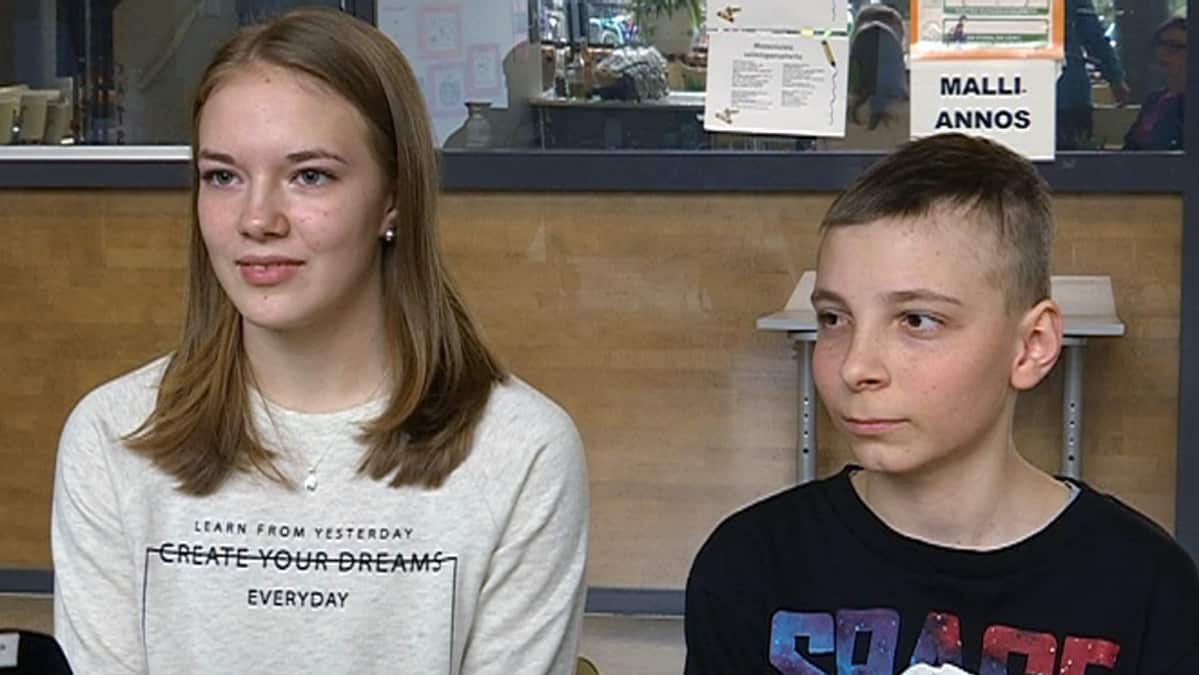 Lilli Viljamaa ja Eemeli Laine