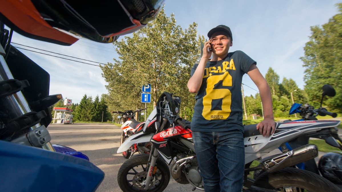 Jere Voutilainen ja mopo