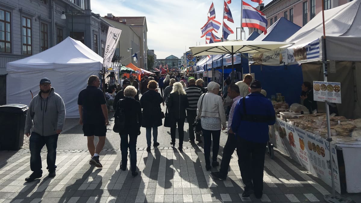 Tornion kansainväliset suurmarkkinat.