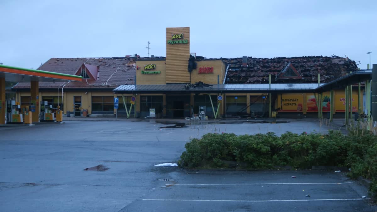 Hyvinkään ABC palo