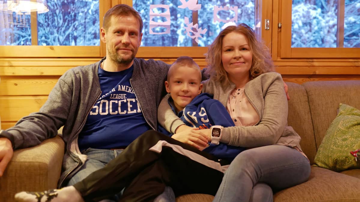 Jukka, Arttu ja Helena Kummala