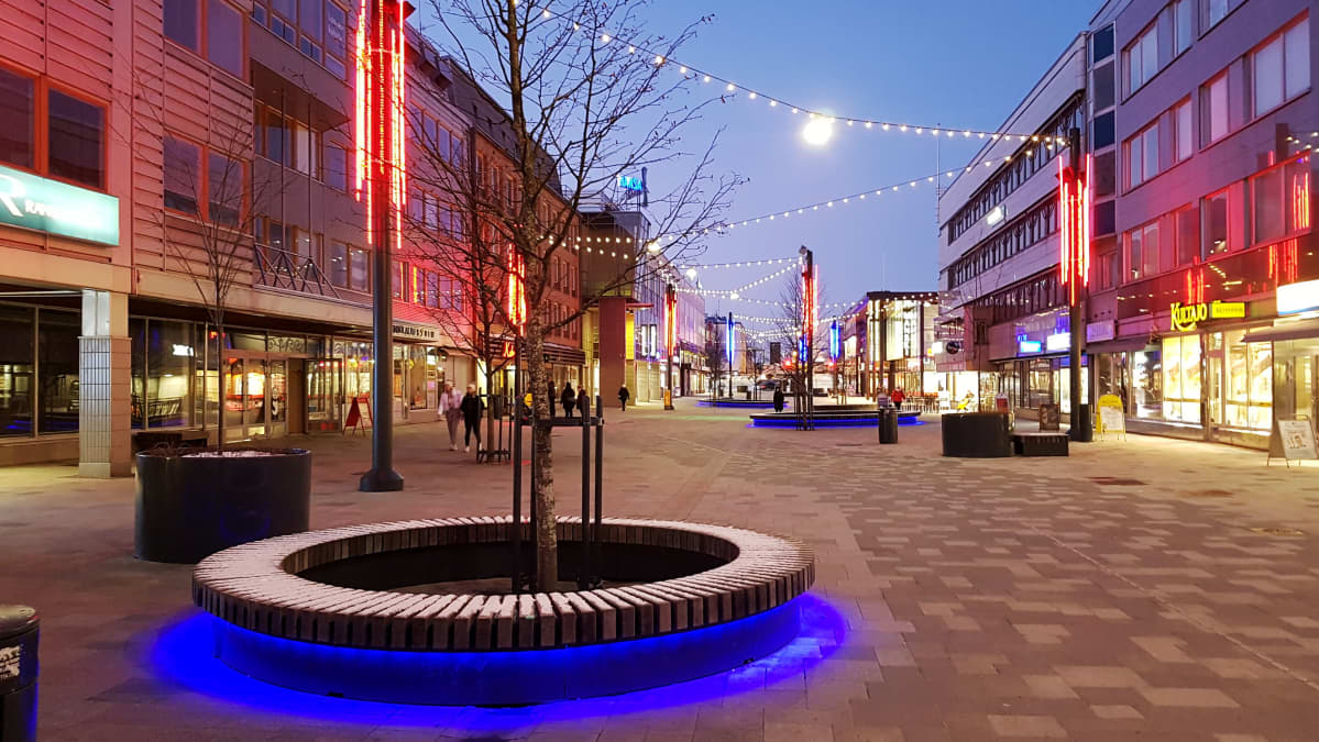 Kouvolan kävelykatu Manski