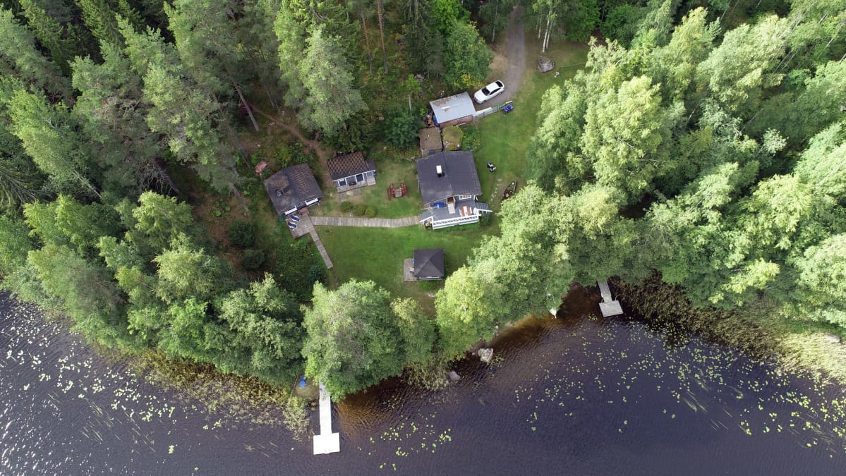 Mikkeliläisperheen kesämökki Juvan Hepolahdessa.