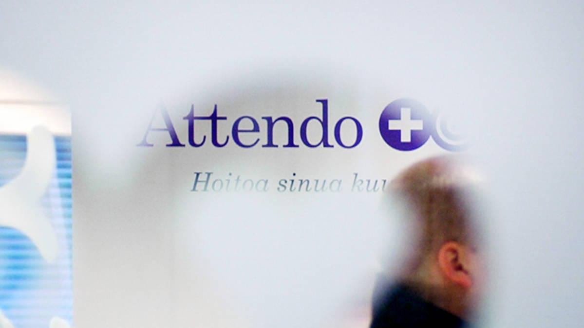 Lääkäripalveluja tarjoavan Attendon toimisto.