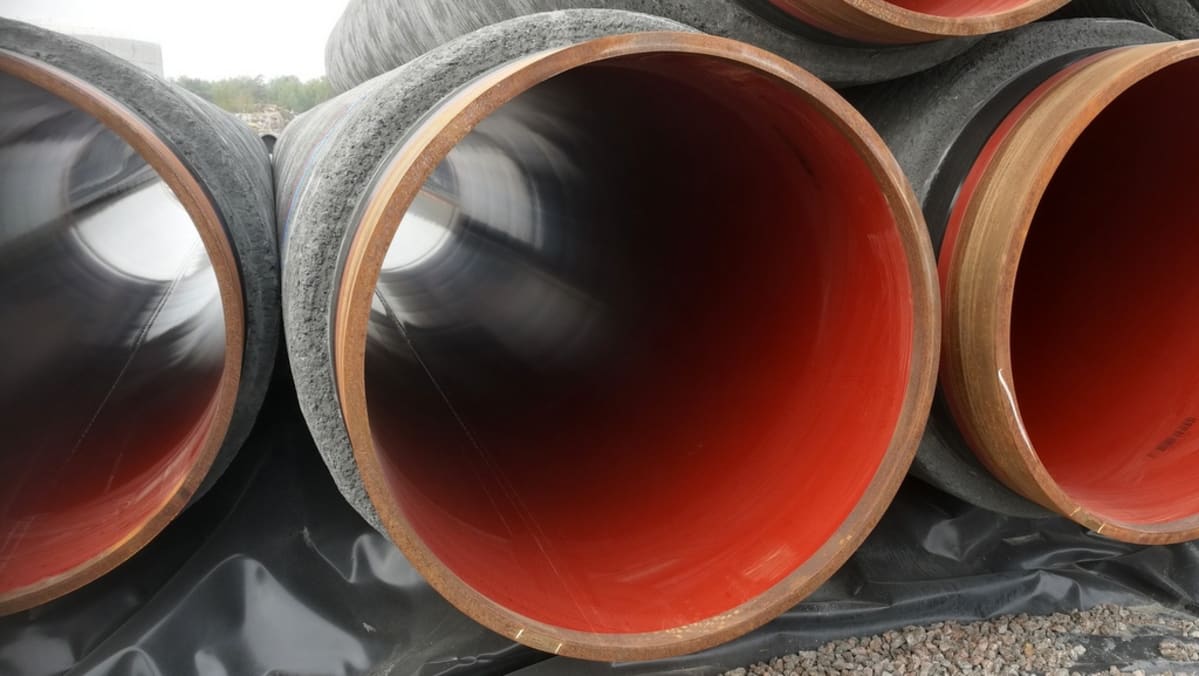 Nord Stream 2 maakaasulinja kotkan satama