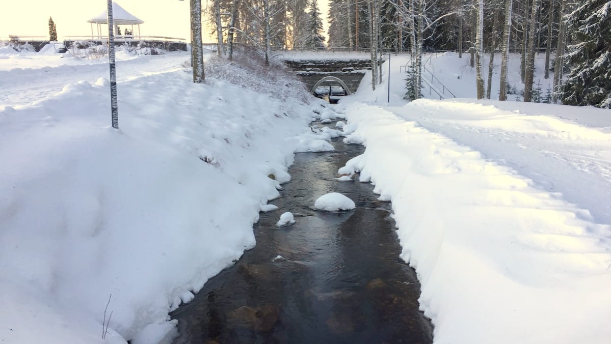 Kaupunkipuro Imatralla