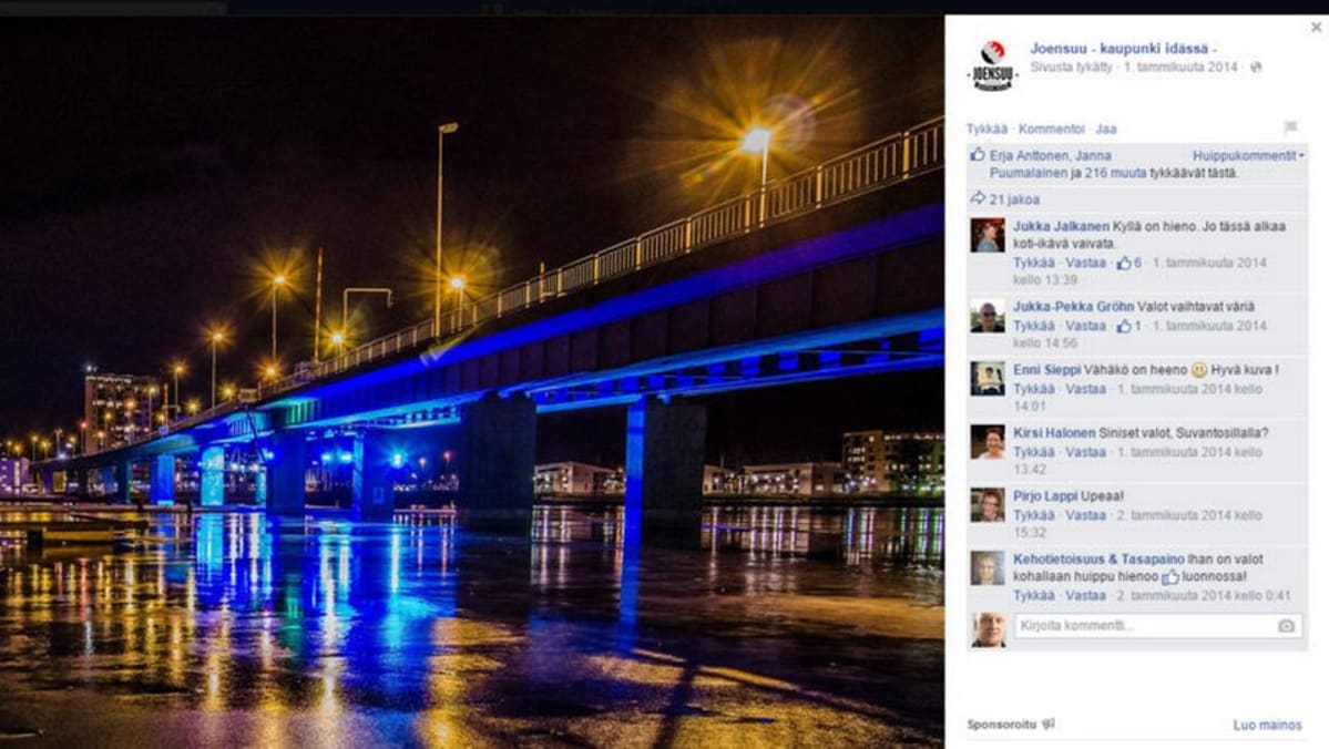 Kaappaus Joensuu – kaupunki idässä -FB-sivulta.