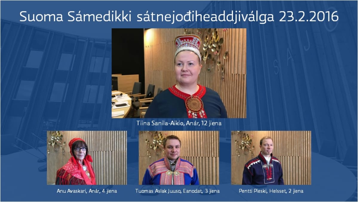 Sámediggi presideantaválga 23.2.2016, jietnamearit