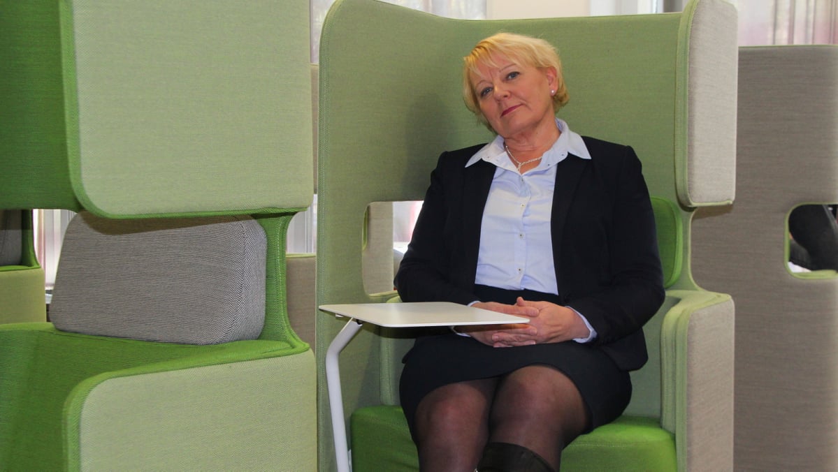 Erityispedagogiikan professori Leena Holopainen.
