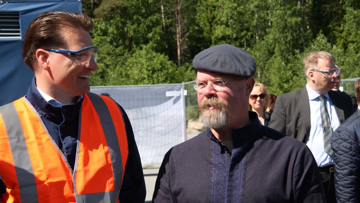 Pasi Vainikka ja Jamie Hyneman