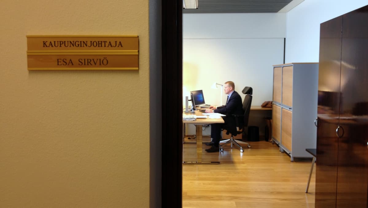 Kotkan kaupunginjohtaja Esa Sirviö