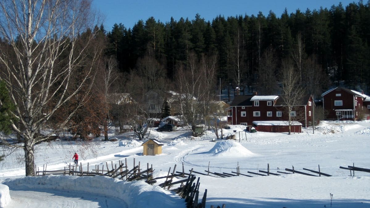 Luminen vuodenaika maaseudulla
