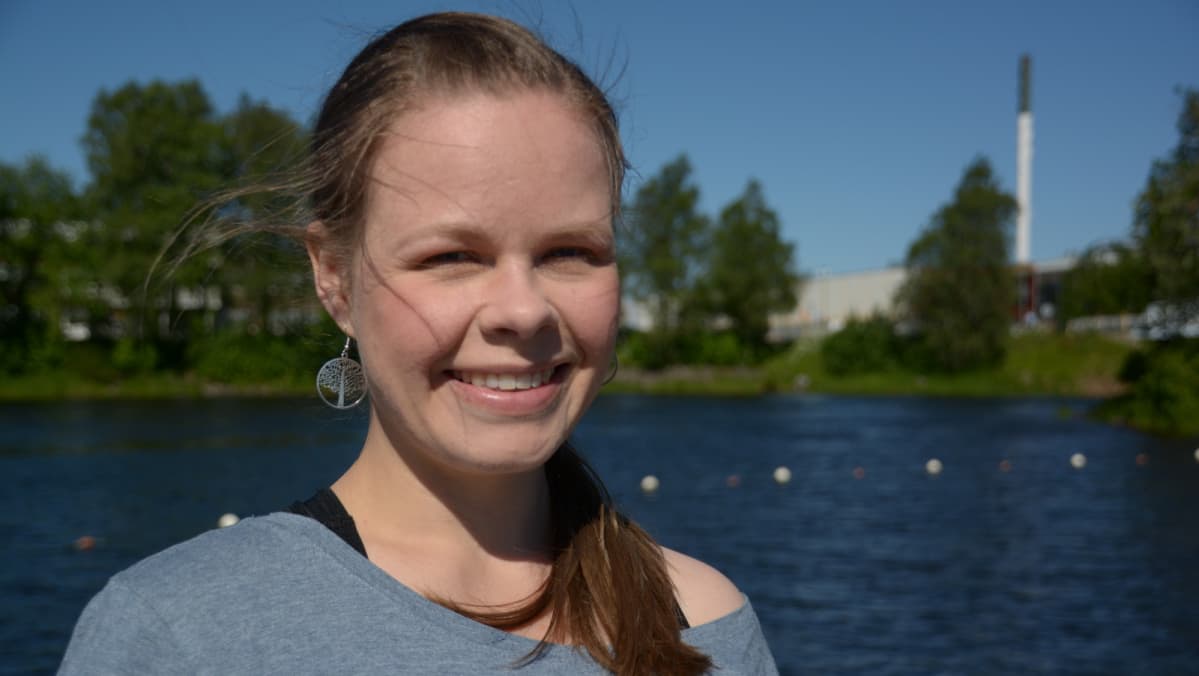 Heljä Pitkänen Tornion Pikisaaressa