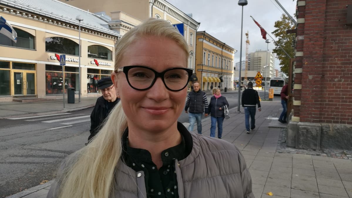Turun ydinkeskustayhdistyksen toiminnanjohtaja Katariina Räike.