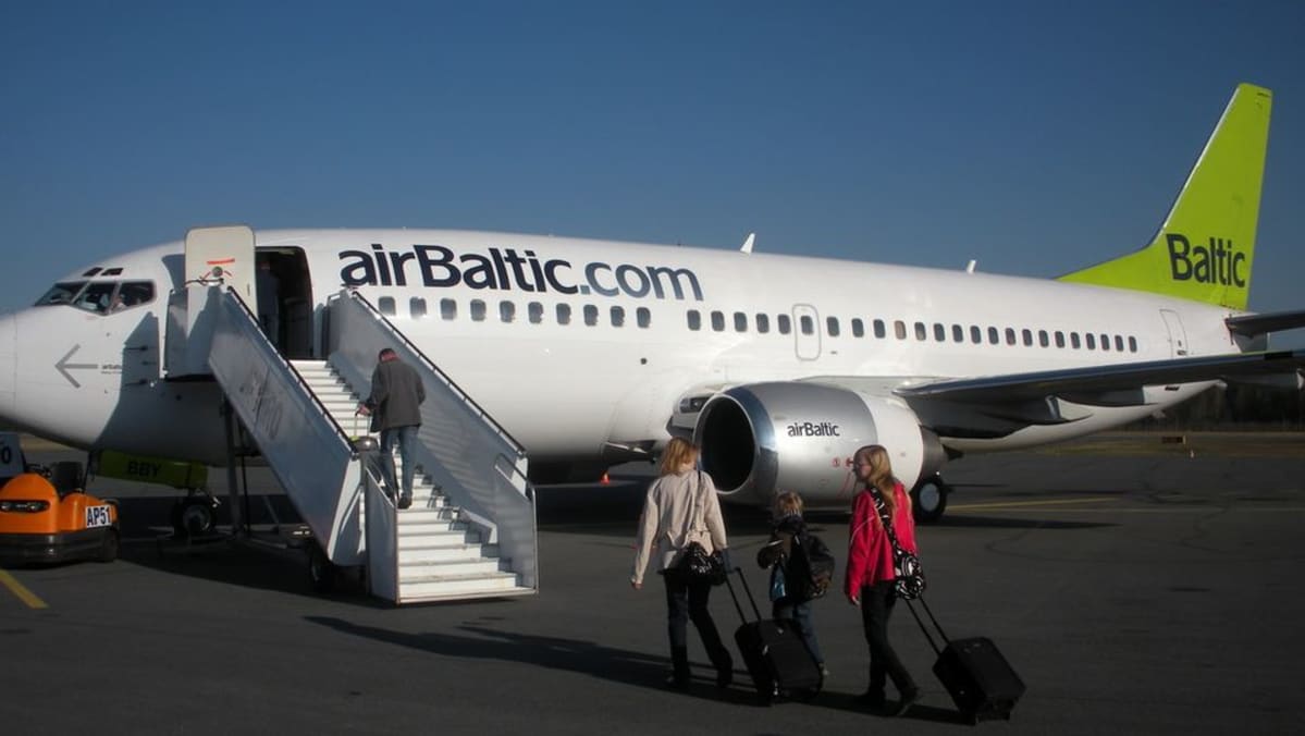 Air Balticin kone.