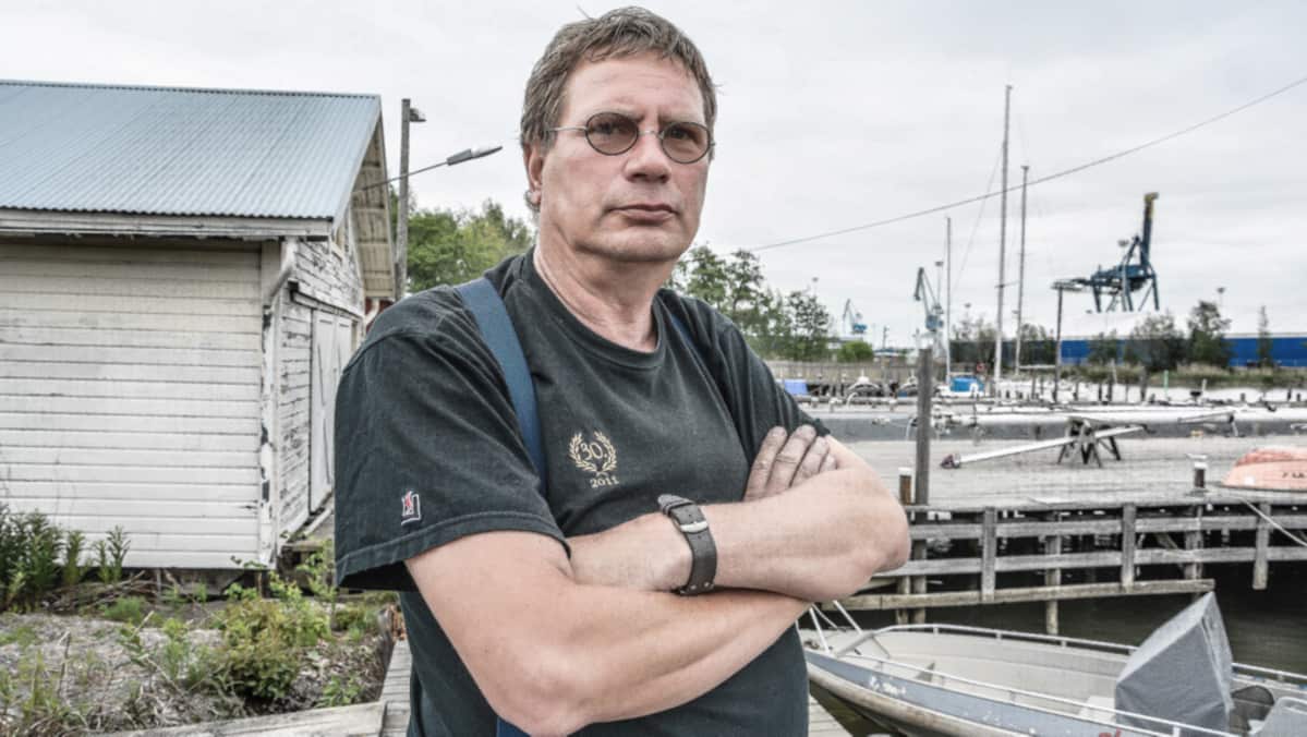 Pekka Paasio Ruissalon telakalla kesällä 2014