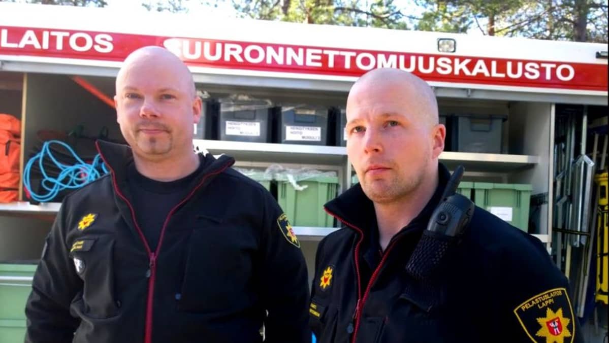 Mika Nilimaa ja Petri Turpeenniemi, Lapin pelastuslaitos