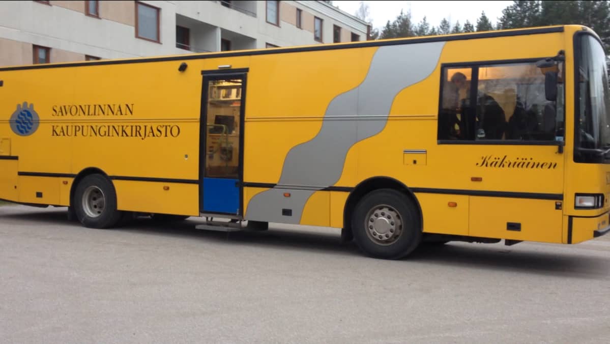 kirjastobussi Käkriäinen