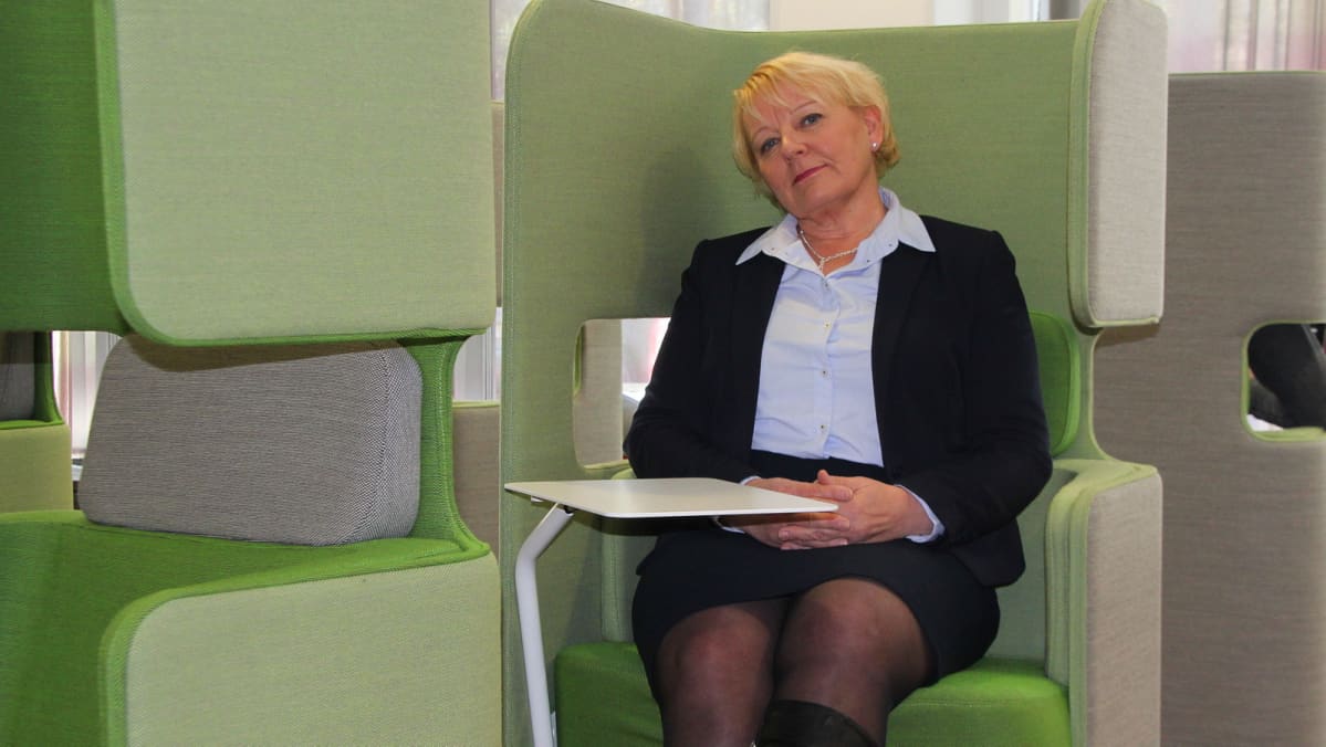 Erityispedagogiikan professori Leena Holopainen.