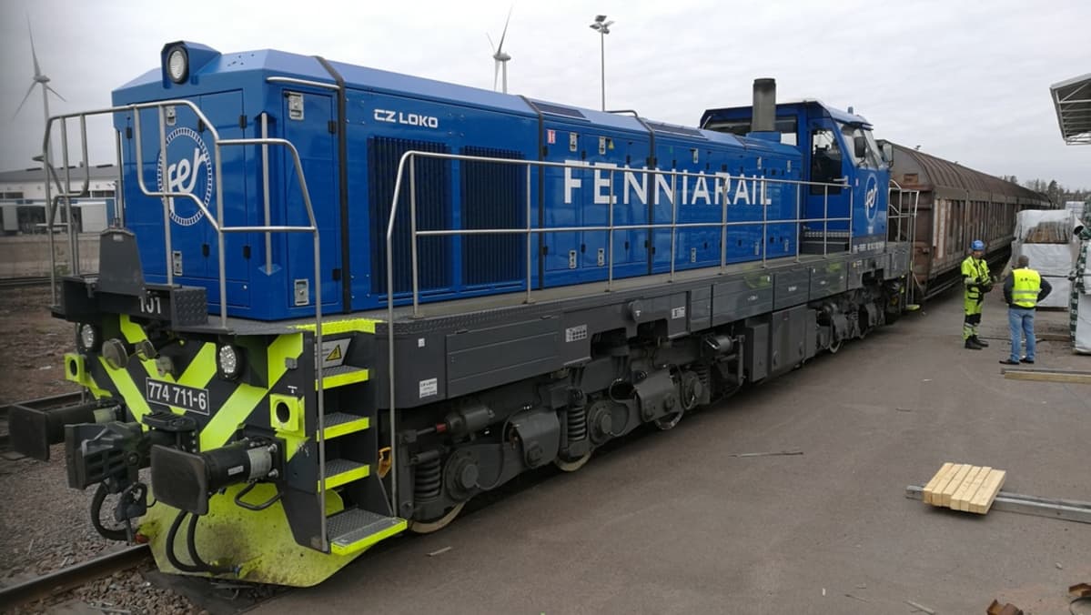 Fenniarail Dr18 kotka mussalo