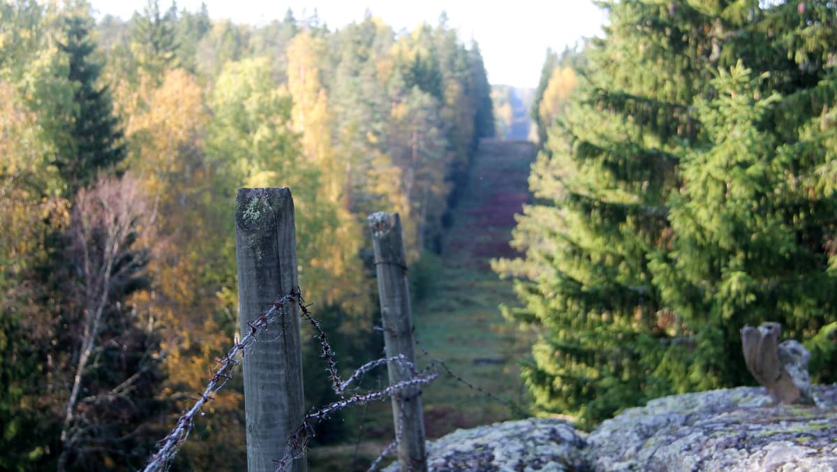 rajalinjaa itärajalla