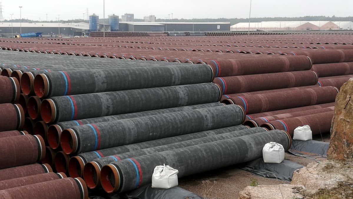 Nord Stream 2 maakaasulinja kotkan satama
