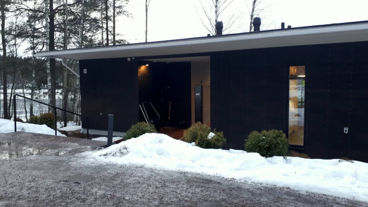 Kahilanniemessä Lappeenrannassa sijaitseva Eksoten rantasauna
