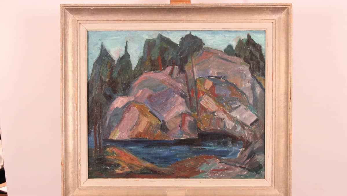 Tauno Rossi: Maisema, 1950-luku