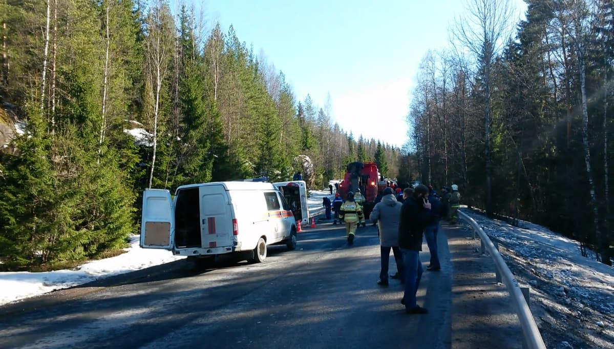 Onnettomuus kanavatiellä