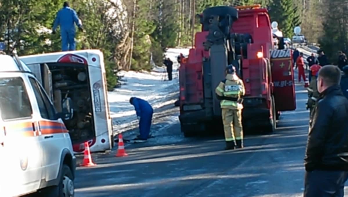 Onnettomuus kanavatiellä