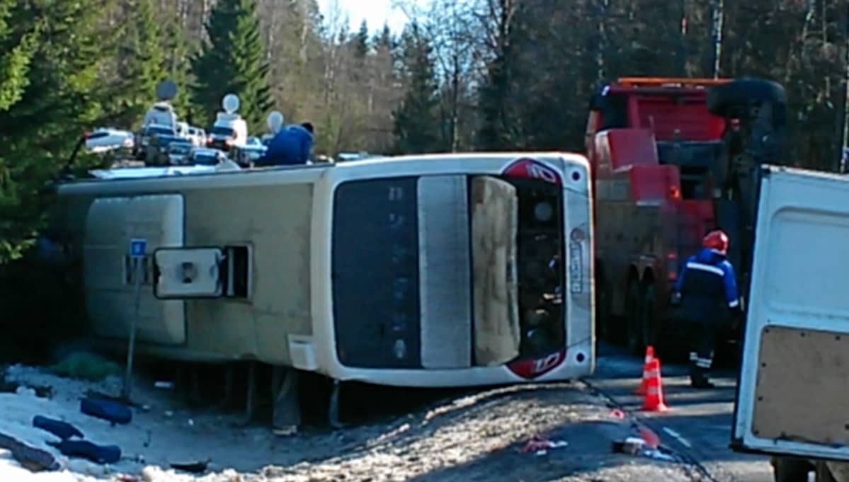 Onnettomuus kanavatiellä